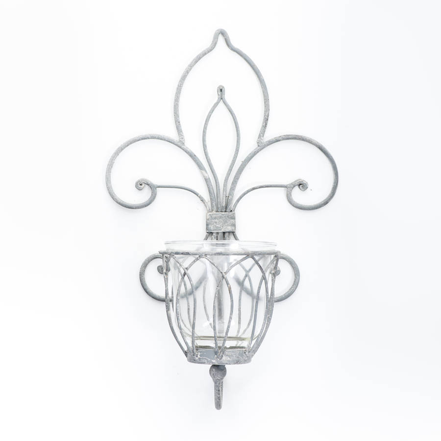 900x900 Fleur De Lys Wall Sconce - Fleur De Lys Drawing
