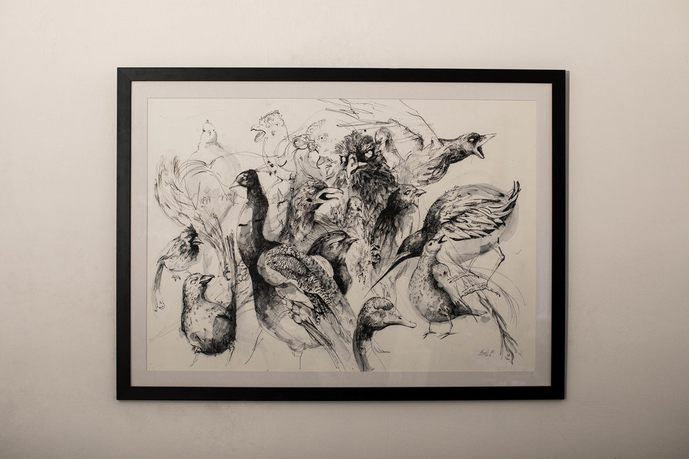 1000x667 Fight Or Flight Drawings Nenad Milovanovic - Flight Drawing