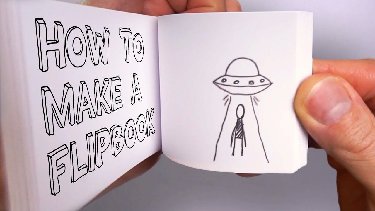 1280x720 How To Make A Flipbook - Flip Book Drawing