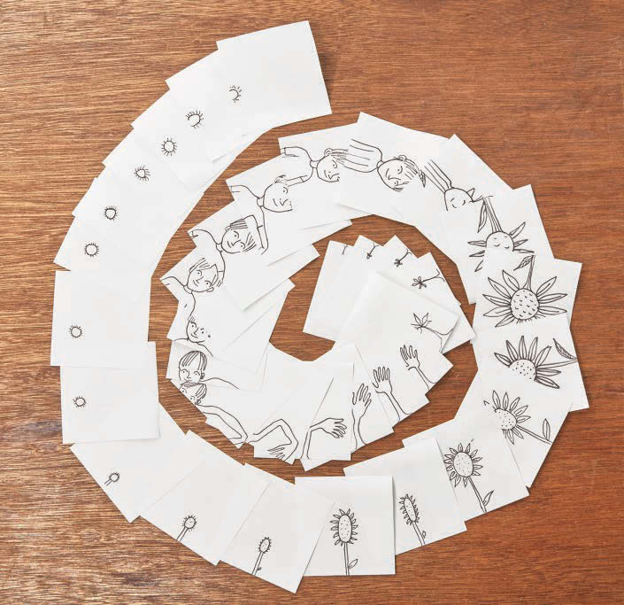 705x683 how to make a sticky note flip book quarto knows blog - Flip Book Drawing