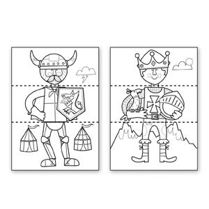 300x300 flip draw knights in drawing + doodling - Flip Drawing