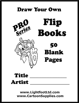 300x390 blank flip books cartoon supplies - Flip Drawing
