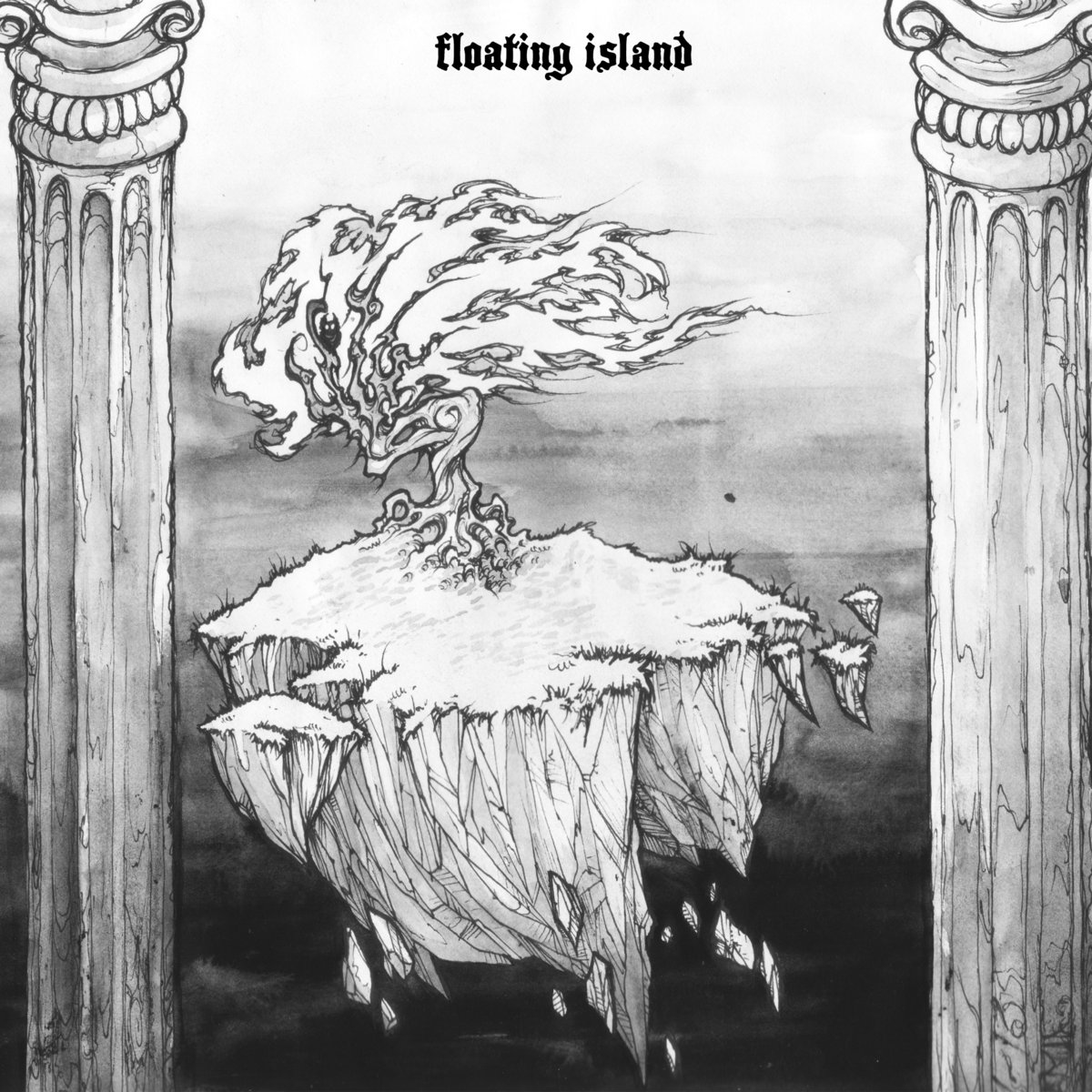 1200x1200 atlantean key floating island owl - Floating Island Drawing