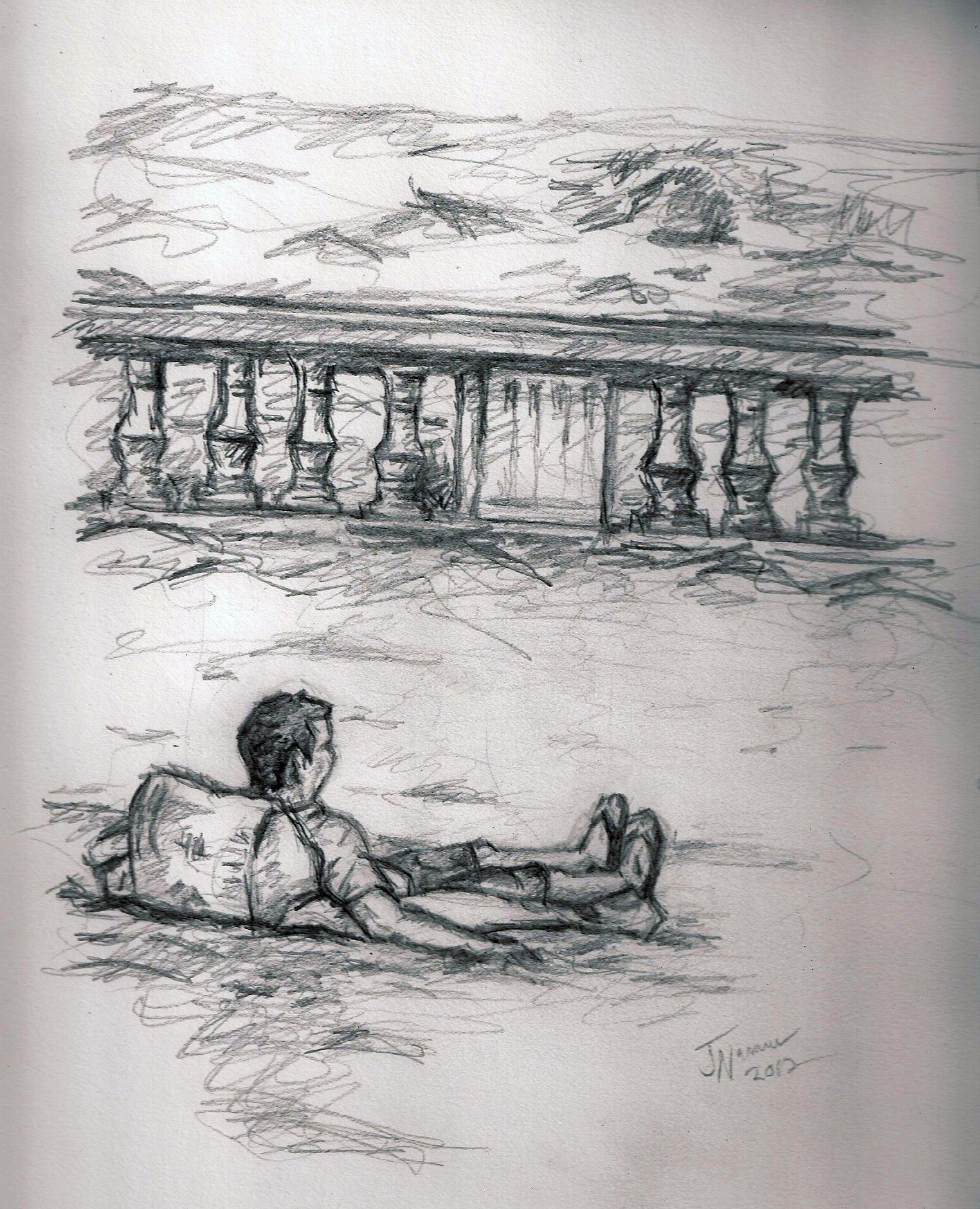 1524x1880 Hurricane Drawing Flood Scene For Free Download - Flood Drawing