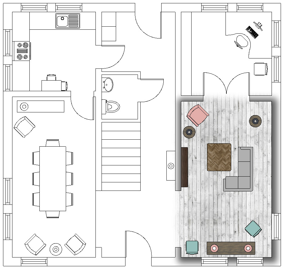 937x888 expert tips on how to create a professional floor plan sketchup hub - Floor Drawing
