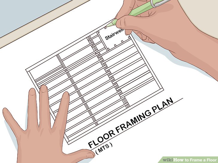 728x546 How To Frame A Floor Steps - Floor Drawing