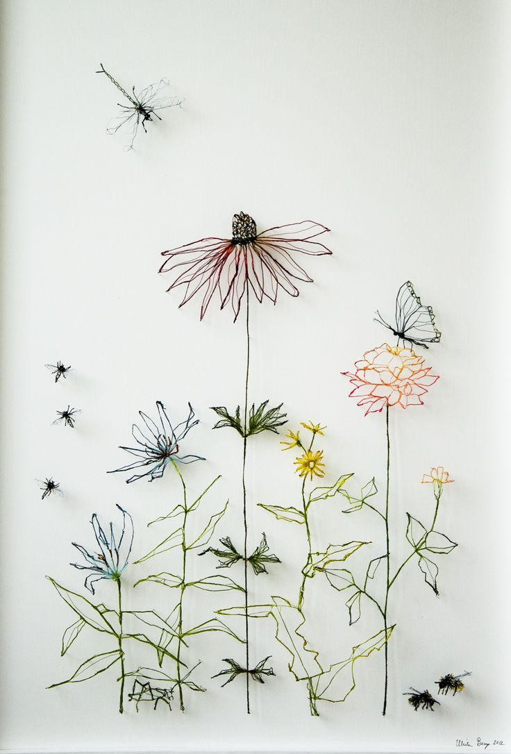 736x1086 drawings wall flowers beautiful floral drawing ideas, wall - Floral Drawings