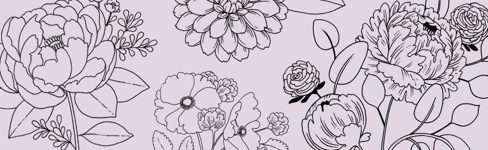970x300 art starts with a line a creative and interactive - Floral Line Drawing