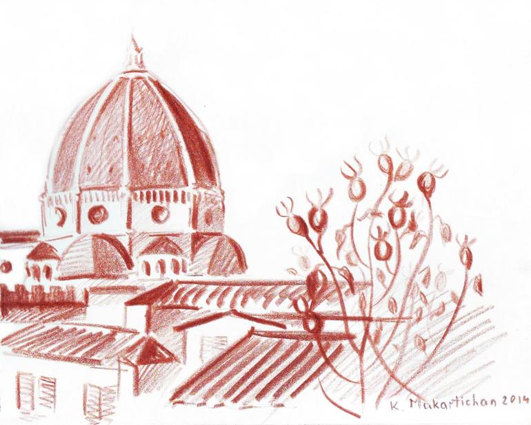 770x617 Florence Drawing - Florence Drawing