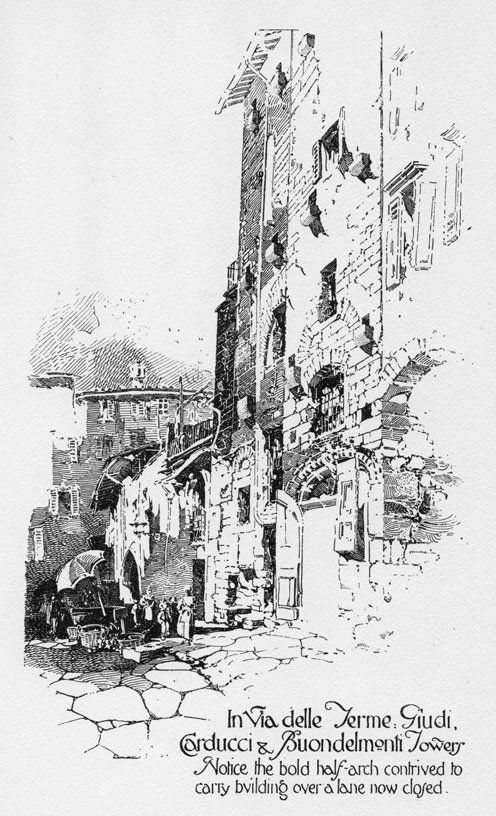 496x816 Pen Drawings - Florence Drawing