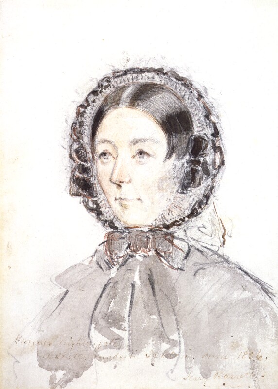 572x800 npg florence nightingale - Florence Nightingale Drawing