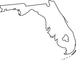 297x237 Florida Outline Clip Art - Florida Drawing