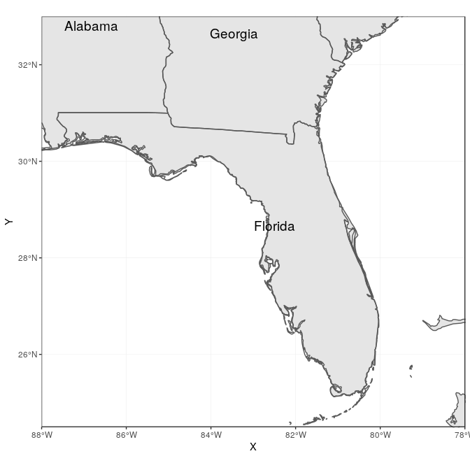 672x672 Drawing Beautiful Maps Programmatically With R, Sf - Florida Map Drawing