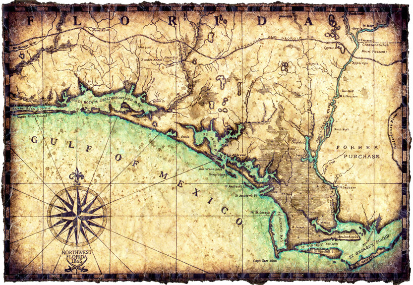 833x575 Florida Map Drawing At Getdrawings Free For Personal Use Inside - Florida Map Drawing