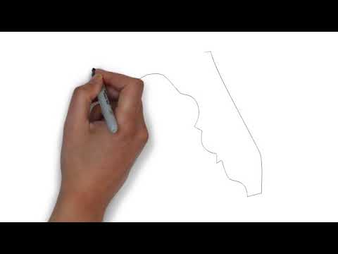 480x360 How To Draw Florida Map - Florida Map Drawing