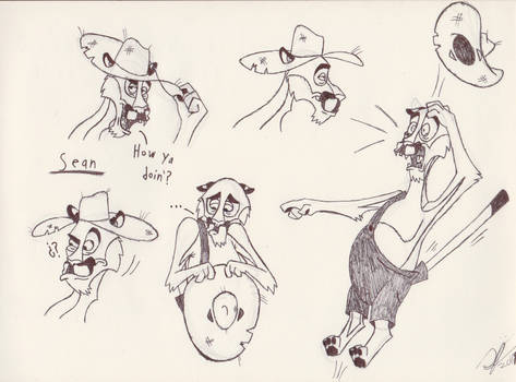 473x350 Florida Panther Oc Sketches - Florida Panther Drawing