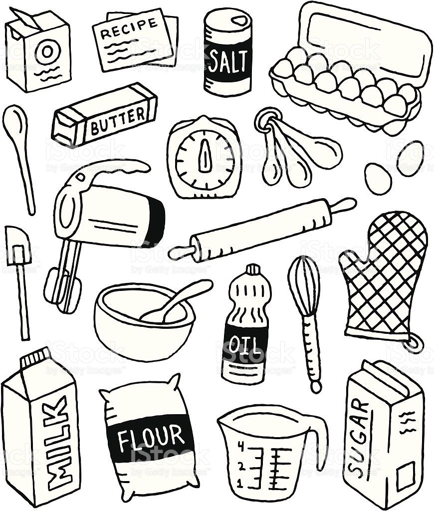 870x1024 flour drawing vector for free download - Flour Drawing