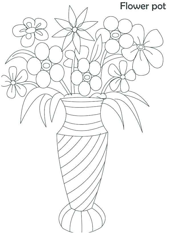 Flower Arrangement Drawing at PaintingValley.com | Explore collection