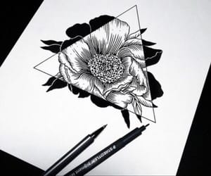 300x250 Images About Draw On We Heart It See More About Art, Drawing - Flower Art Drawing