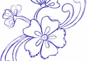 300x210 Simple Drawing Pencil Flowers Image Simple Pencil Art Of Flowers - Flower Art Drawings