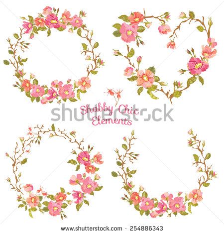 450x470 flower banner drawing - Flower Banner Drawing