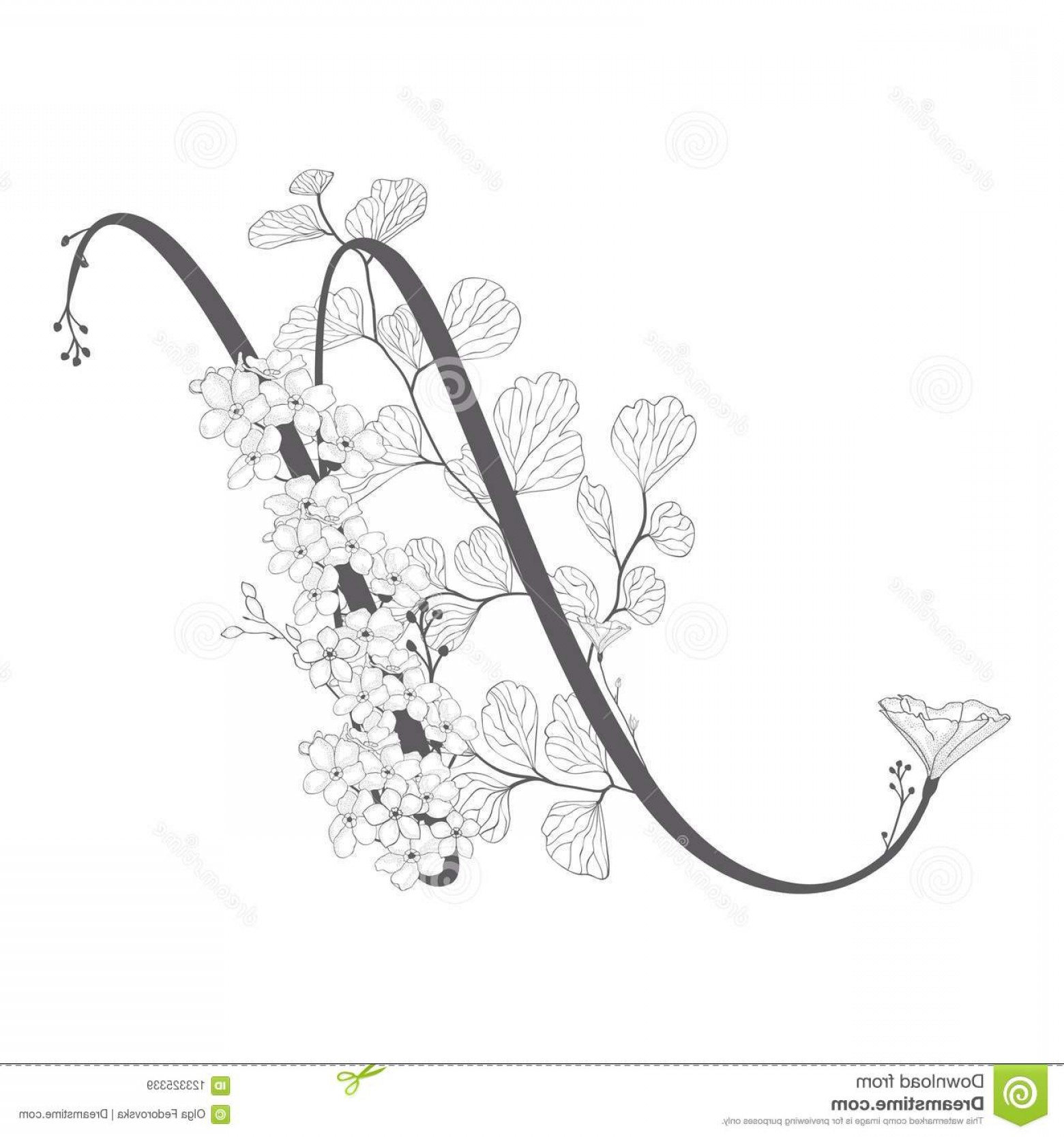 1560x1668 woods y flower banner vector soidergi - Flower Banner Drawing