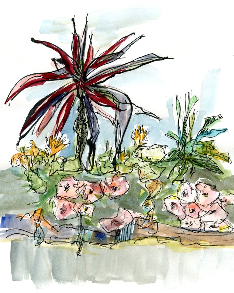 770x962 Flower Bed Drawing - Flower Bed Drawing