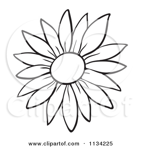 450x470 Small Cartoon Flowers - Flower Cartoon Drawing