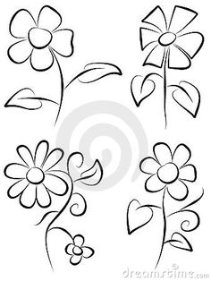 236x314 Cartoon Flower Drawing Tutorial It Seems Simple Flowers - Flower Cartoon Drawing