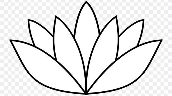 585x329 Flower Outline Clipart Clip Art Panda Free Images Sweet Sardinia - Flower Clip Art Drawing