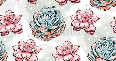 400x213 hand drawn vector abstract ink brush grunge drawing textured - Flower Collage Drawing