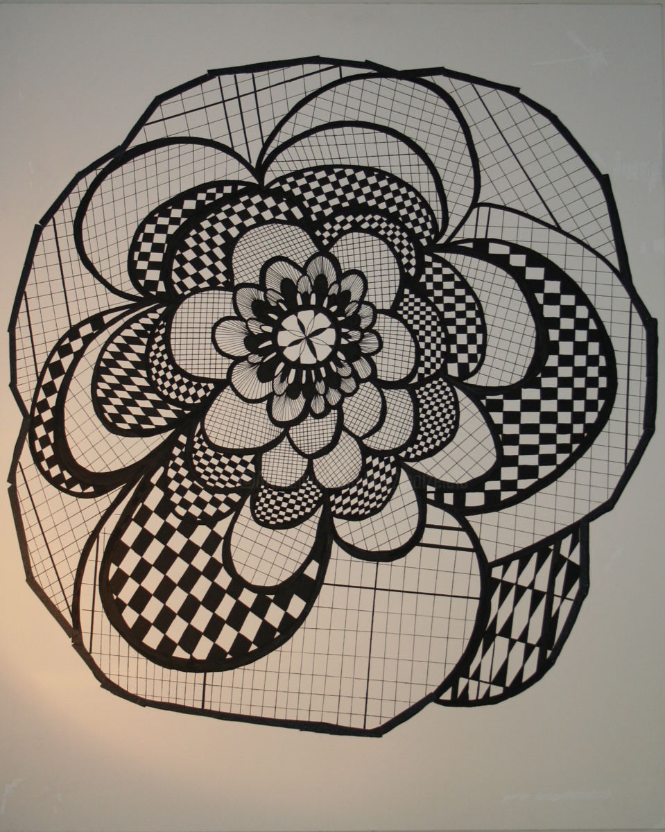 959x1200 Comme Un Collage Drawing - Flower Collage Drawing