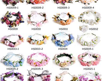 340x270 Flower Crown Etsy - Flower Crown Drawing