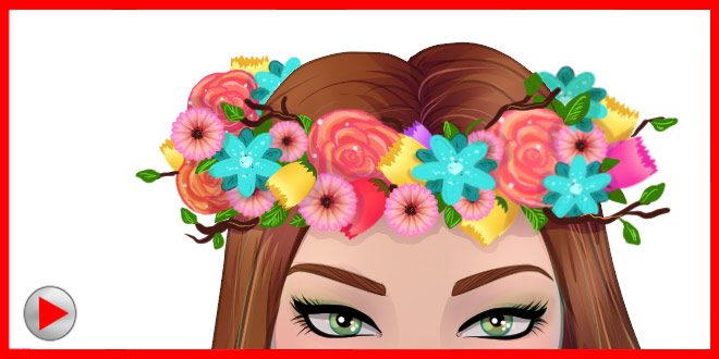 660x330 Draw A Flower Crown I Draw Fashion - Flower Crown Drawing