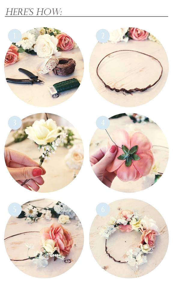 576x959 How To Draw A Crown Easy Make Your Own Flower Crown Headband - Flower Crown Drawing Tutorial