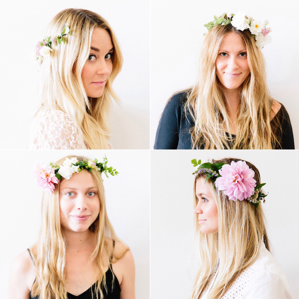 986x986 diy how to make flower crowns - Flower Crown Drawing Tutorial