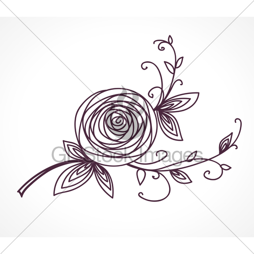 Flower Decoration Drawing at PaintingValley.com | Explore collection of ...