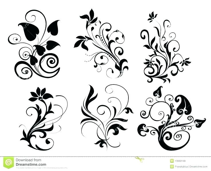 736x599 Simple Flower Design Easy Flower Designs Drawings Drawing Simple - Flower Design Drawing