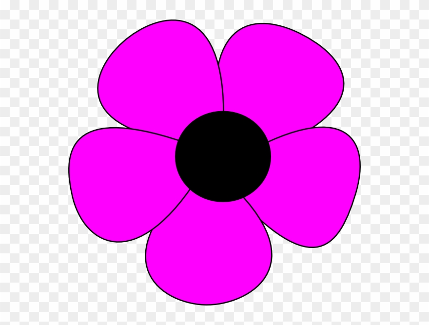 880x667 Simple Flower Clipart - Flower Drawing Clipart