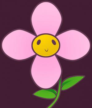 298x350 How To Draw How To Draw A Flower For Kids - Flower Drawing For Children