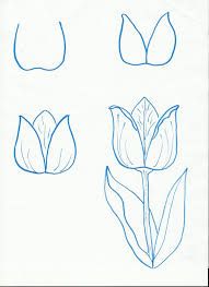 191x263 How To Draw Flowers Step - Flower Drawing For Children