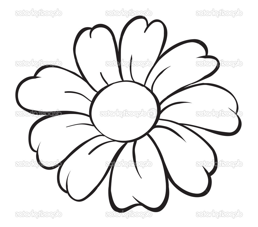 1024x902 Flowers To Draw For Kids - Flower Drawing For Kids