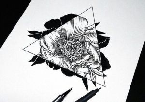 300x210 Flower Drawing Tumblr Easy How To Draw A Daffodil Easy The Best - Flower Drawing Tumblr