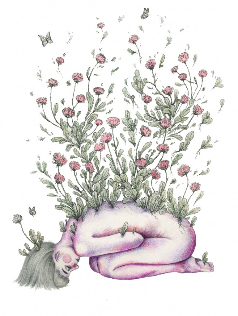 770x1024 Tumblr Flowers Drawing - Flower Drawing Tumblr