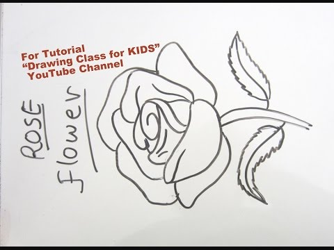 480x360 Easy Way To Draw A Flower Flower Drawing Tutorial How To Draw - Flower Drawing Tutorial