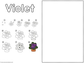 281x211 Let's Draw Flowers Free Printables! - Flower Drawing Tutorial