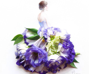 300x250 Images About Flower Dresses Drawing On We Heart It See More - Flower Dress Drawing