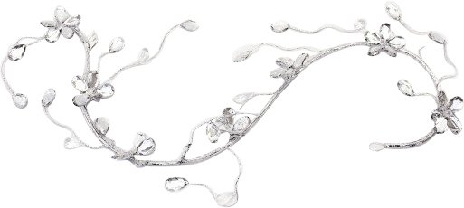 513x230 aa floral designs glitter crystal flower garland wayfair - Flower Garland Drawing