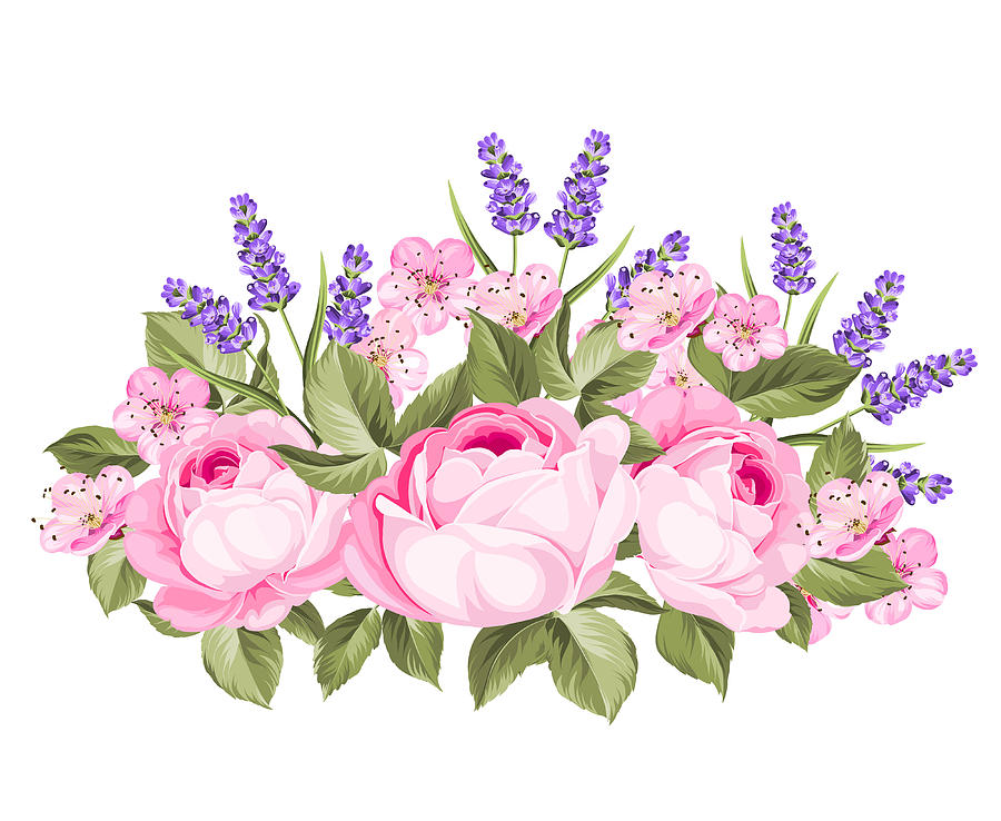 Flower Garland Drawing at PaintingValley.com | Explore collection of