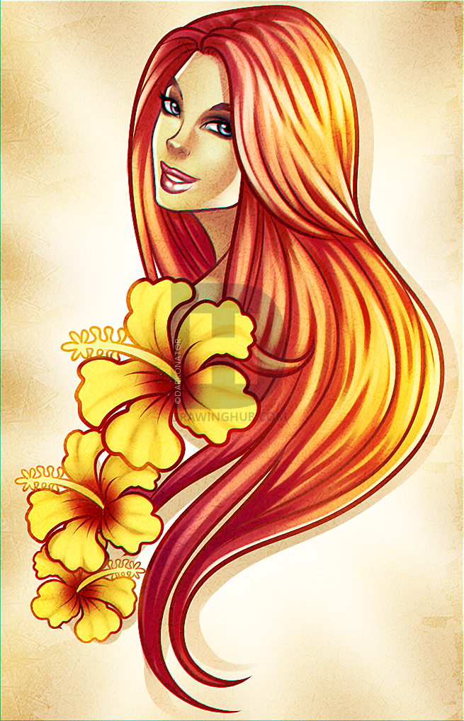 655x1018 How To Draw A Flower Girl, Step - Flower Girl Drawing